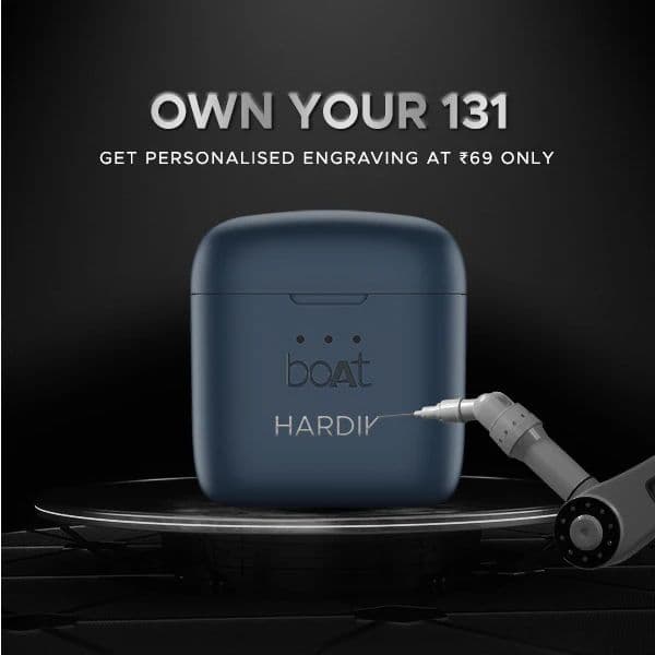 boAt Airdopes 131 | Wireless Earbuds with upto 60 Hours Playback, 13mm Drivers, IWP Technology, 650mAh Charging Case — photo 9