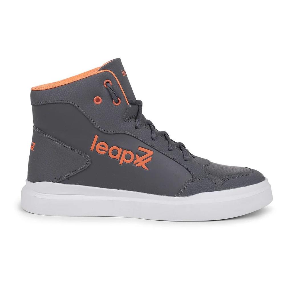 Leap7x Casual Grey Lacing Sneakers VENOUR-1E By Liberty — photo 2