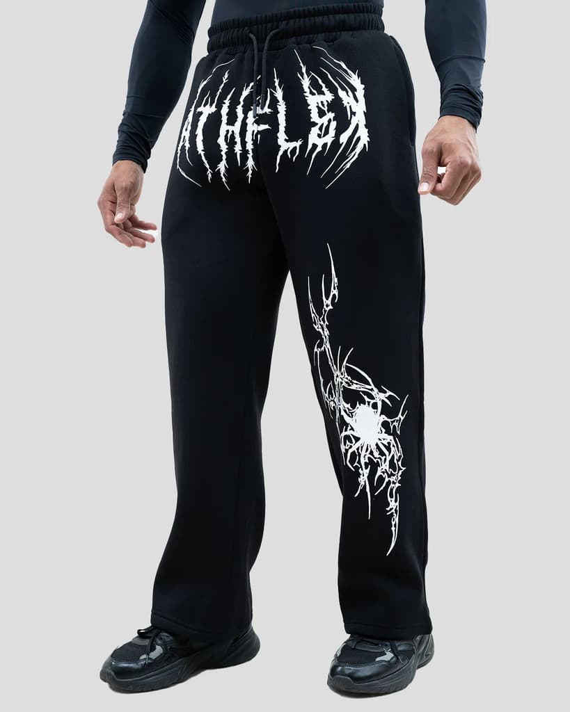 Dark Flex Straight Pants — photo 7
