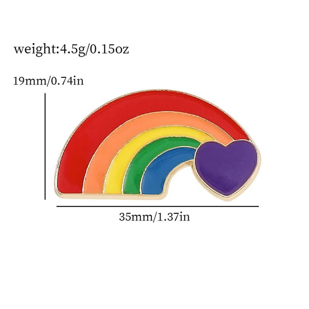 Vibrant Rainbow Enamel Pins | Pride Pin Collection — photo 6