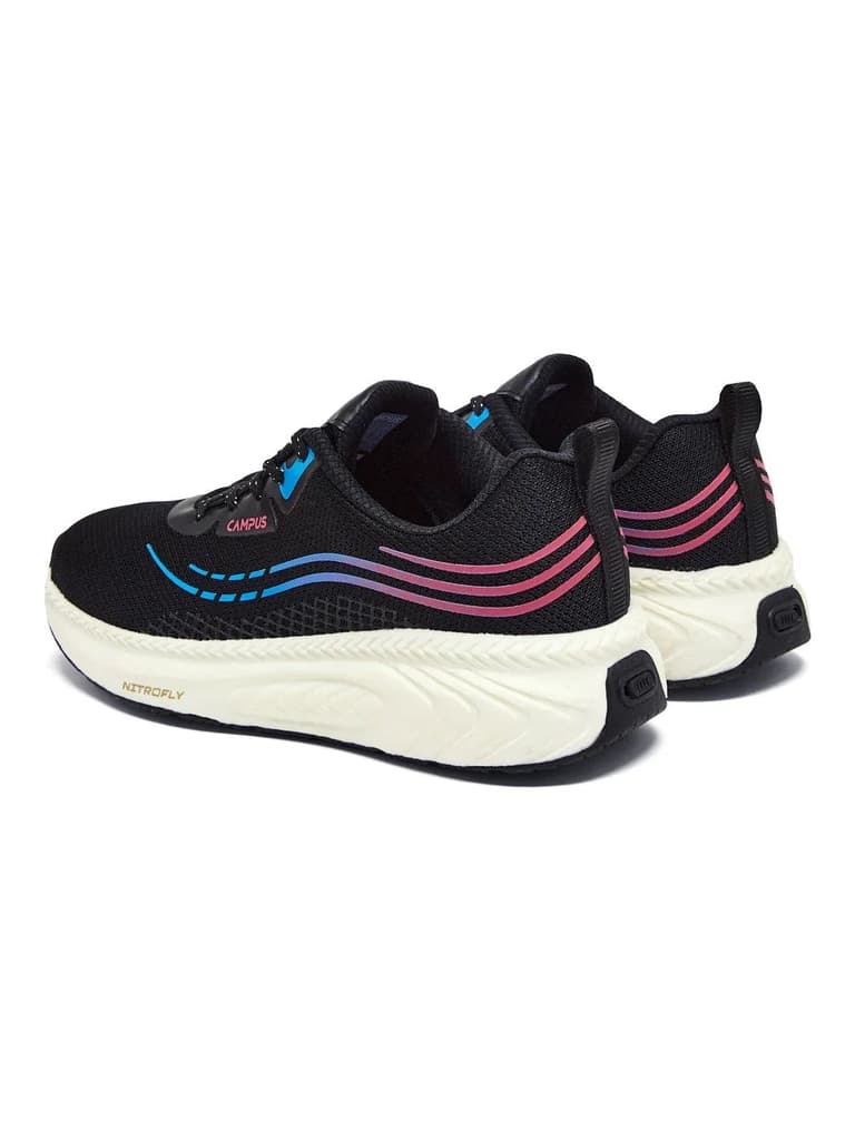 ELEGANCE Black Women's Running Shoes — photo 5