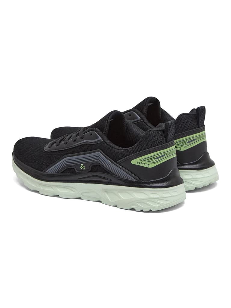 SKEDO Black Men's Running Shoes — photo 5