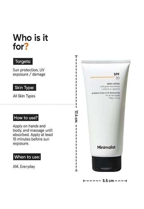 SPF 30 Body Lotion
