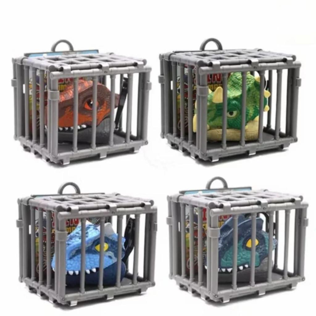 Cage Breaker Dinos | Pull-Back Dino Head Racer Toy — photo 2