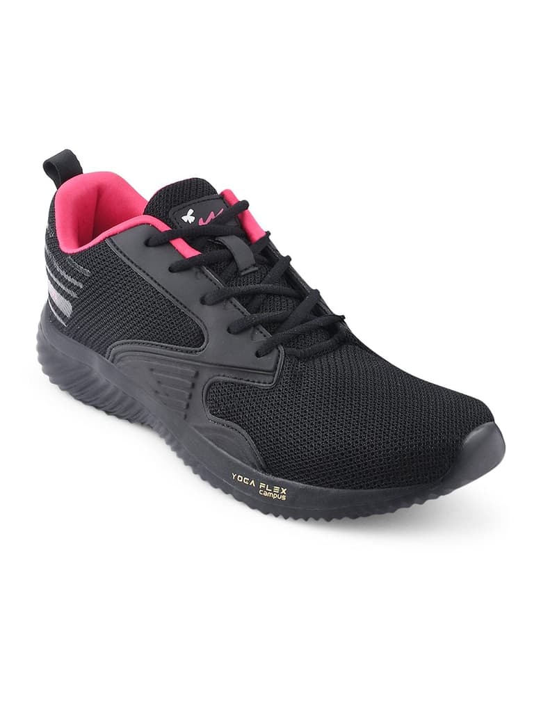 NOOR PLUS Black Women's Running Shoes — photo 2