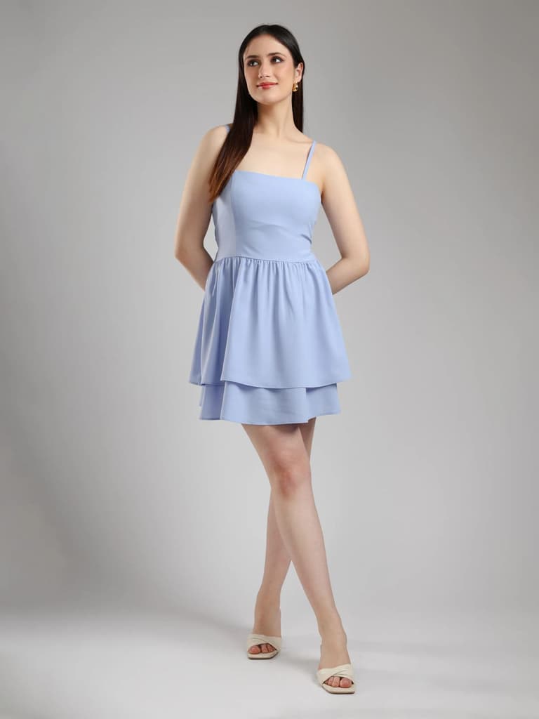 Orlina Layered Mini Dress