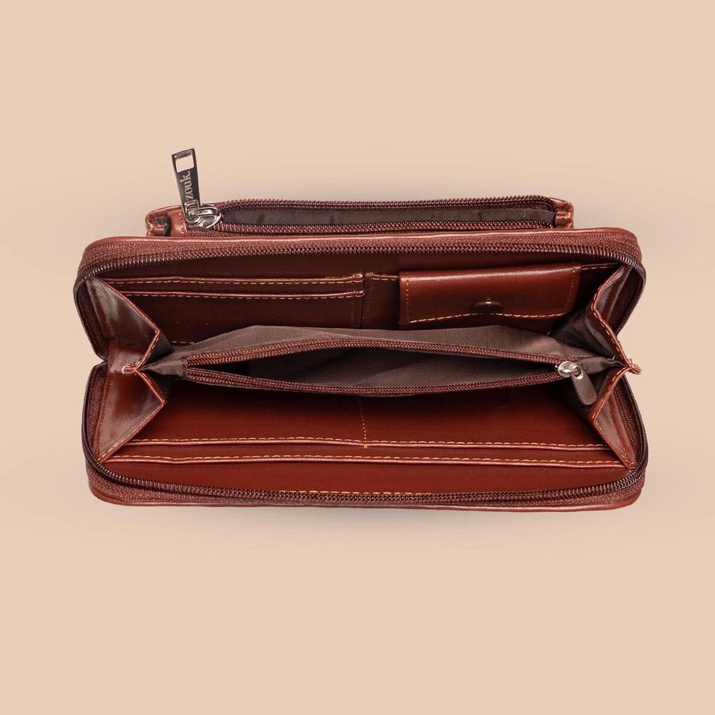 Bidri Kaiser & Paisley Print - Women's Work Bag & Classic Zipper Wallet Combo — photo 10