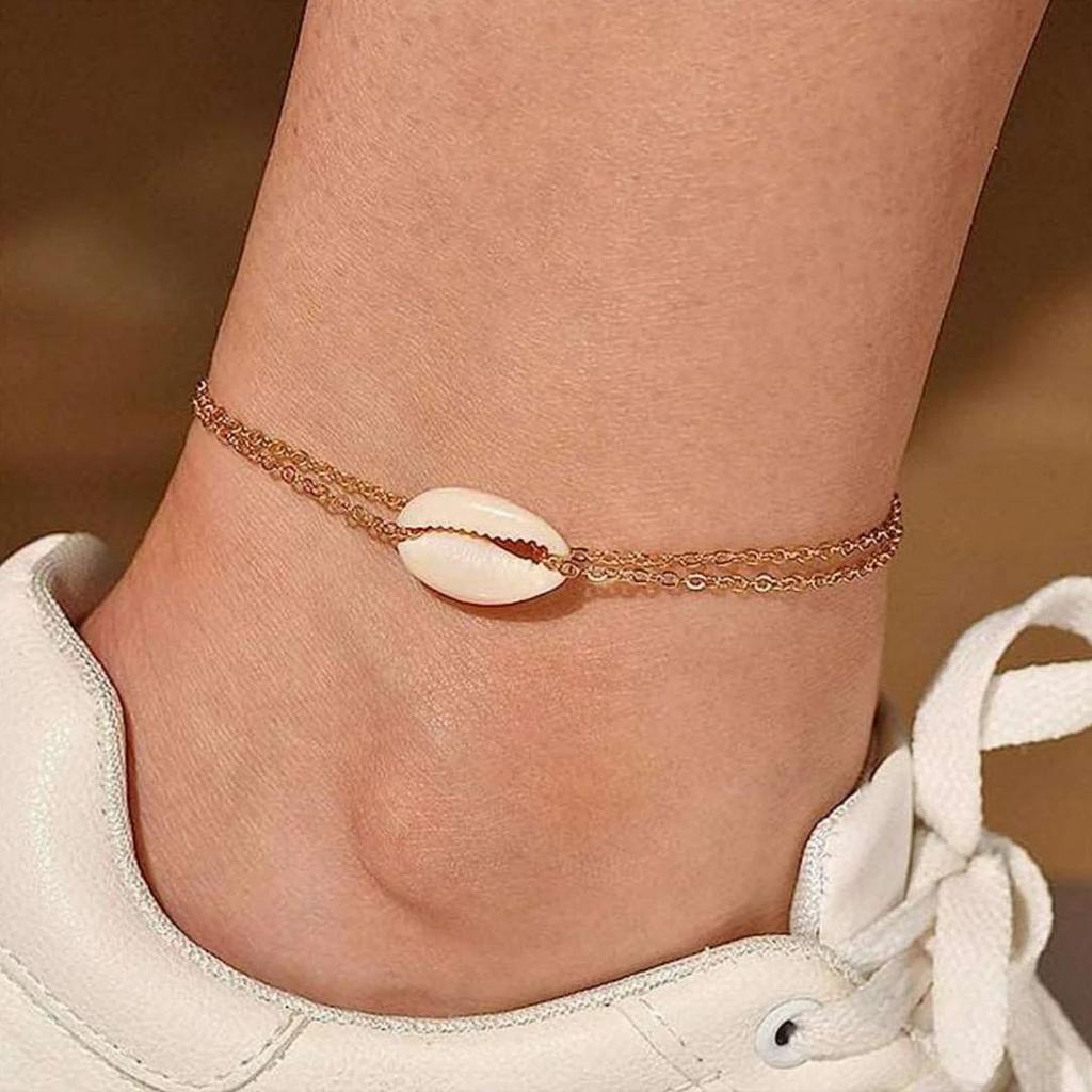 Beach Theme Anklets – Ocean-Inspired Elegance — SeaShell Anklet
