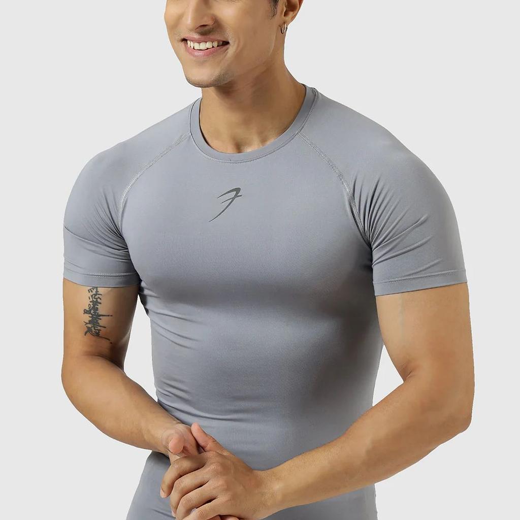 Compression T-shirt Sea Grey