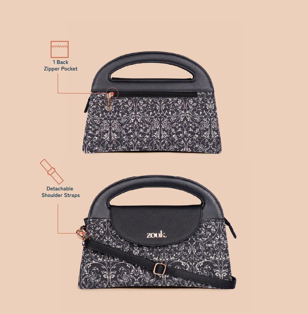 Rhea Kapoor Ziya Sling Bag - Lattice Lace — photo 4