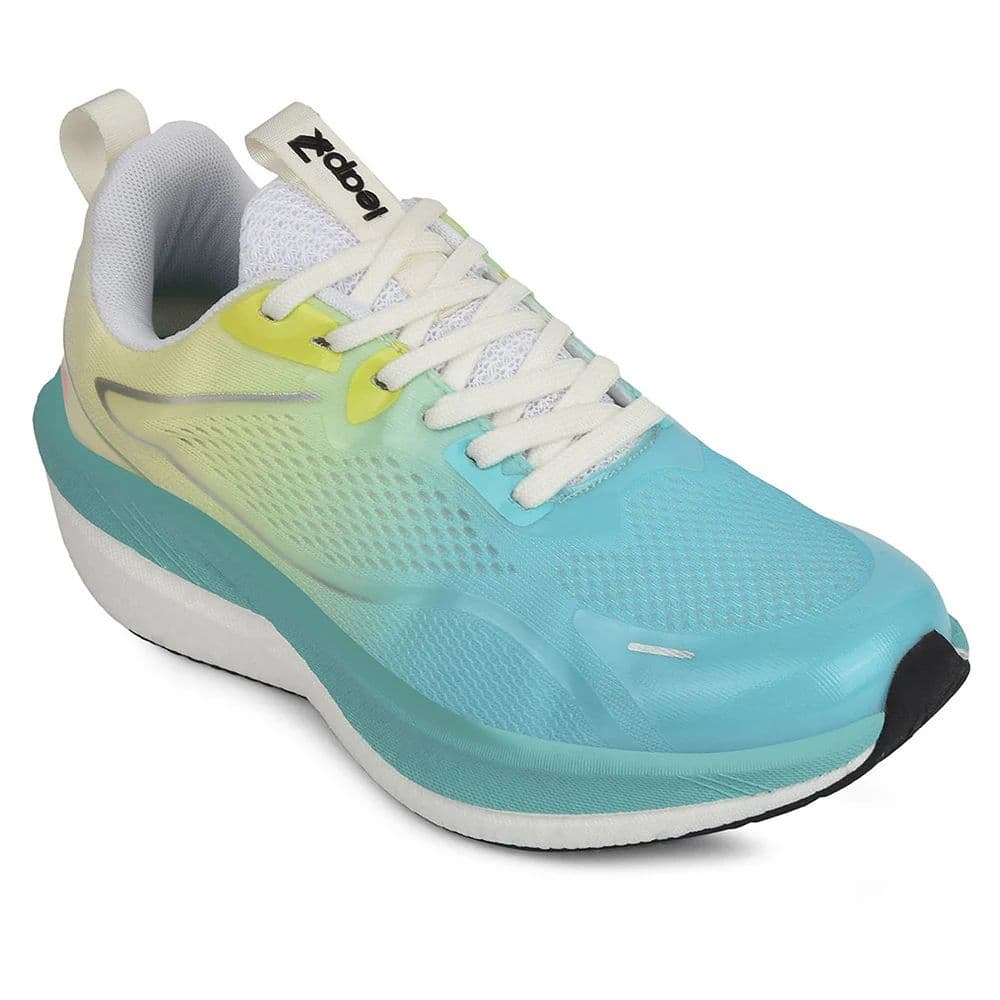 Leap7x Sea Green Sports Lacing Running Shoes For Men XLM-06 By Liberty — 6/40 / Sea Green