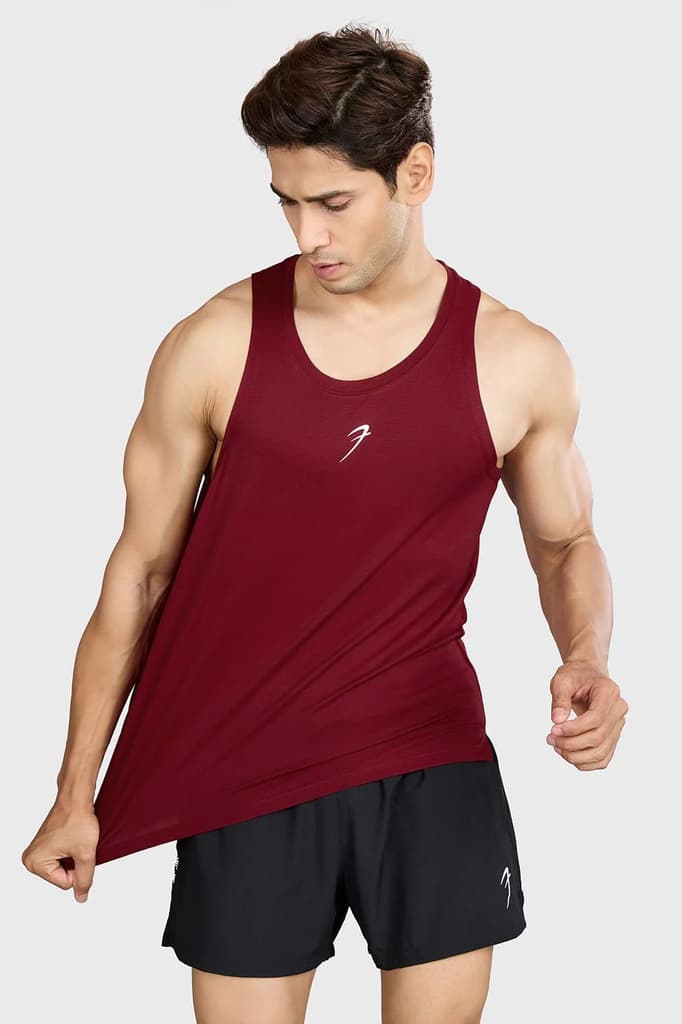 Pulse Running Tank Deep Red — photo 2