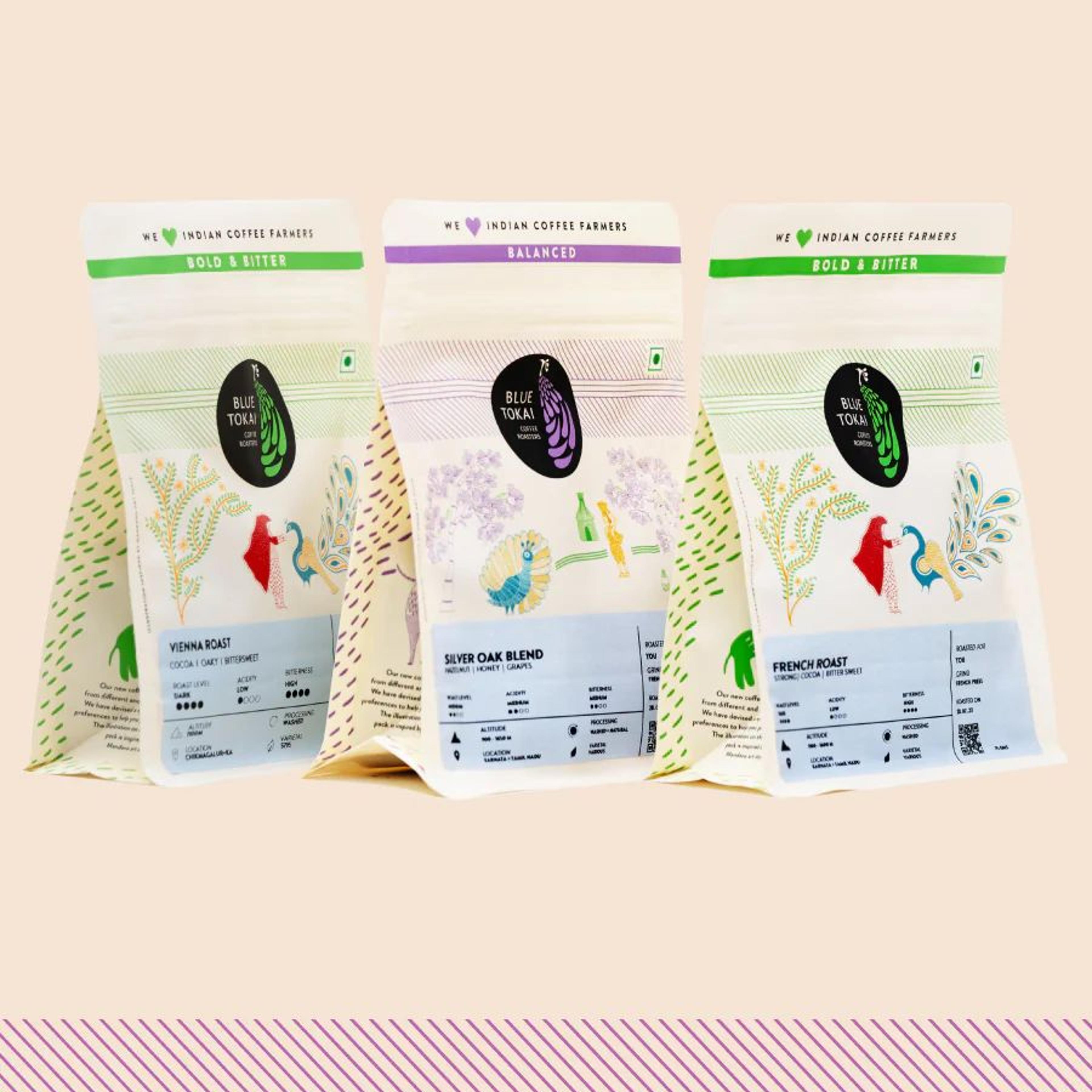 The Rich & Bold Trio Pack-Coffee beans