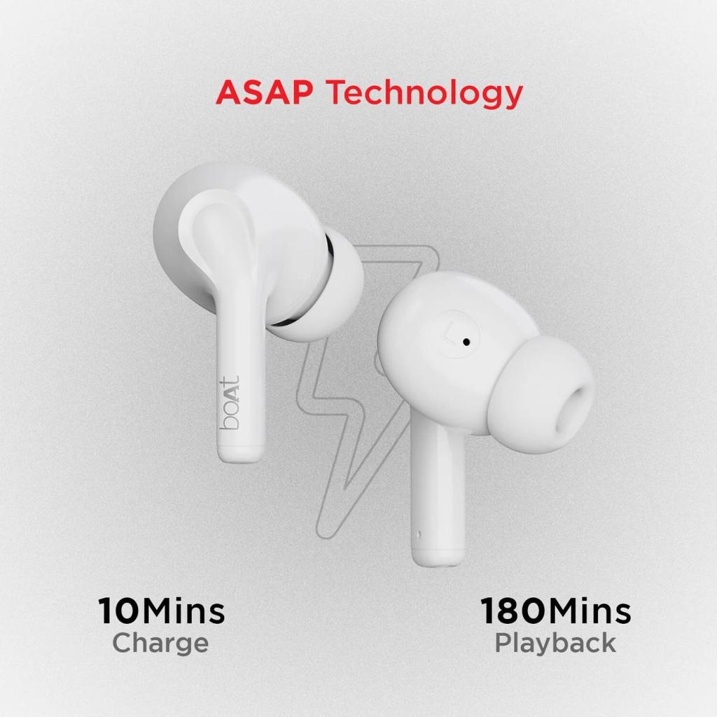 boAt Airdopes 163 | Wireless Earbuds with Massive Playback of upto 17 Hour, IPX5 Water & Sweat Resistance, IWP Technology, Type C Interface — photo 5