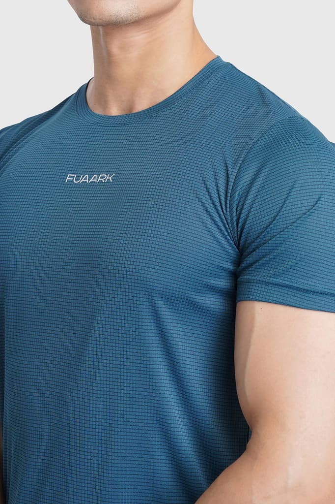 Checks Running T-shirt Gulfcoast — photo 3