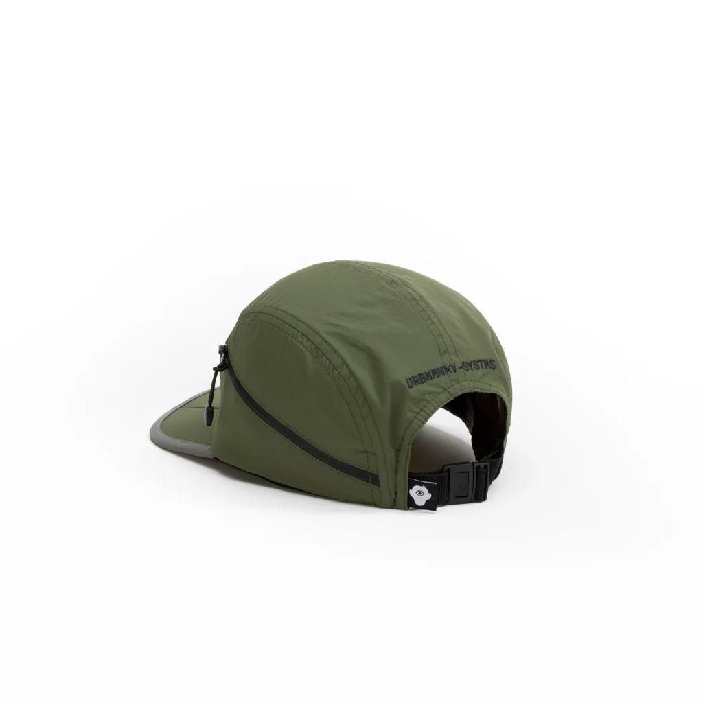 Foldable Outdoor Cap with Pocket // Olive