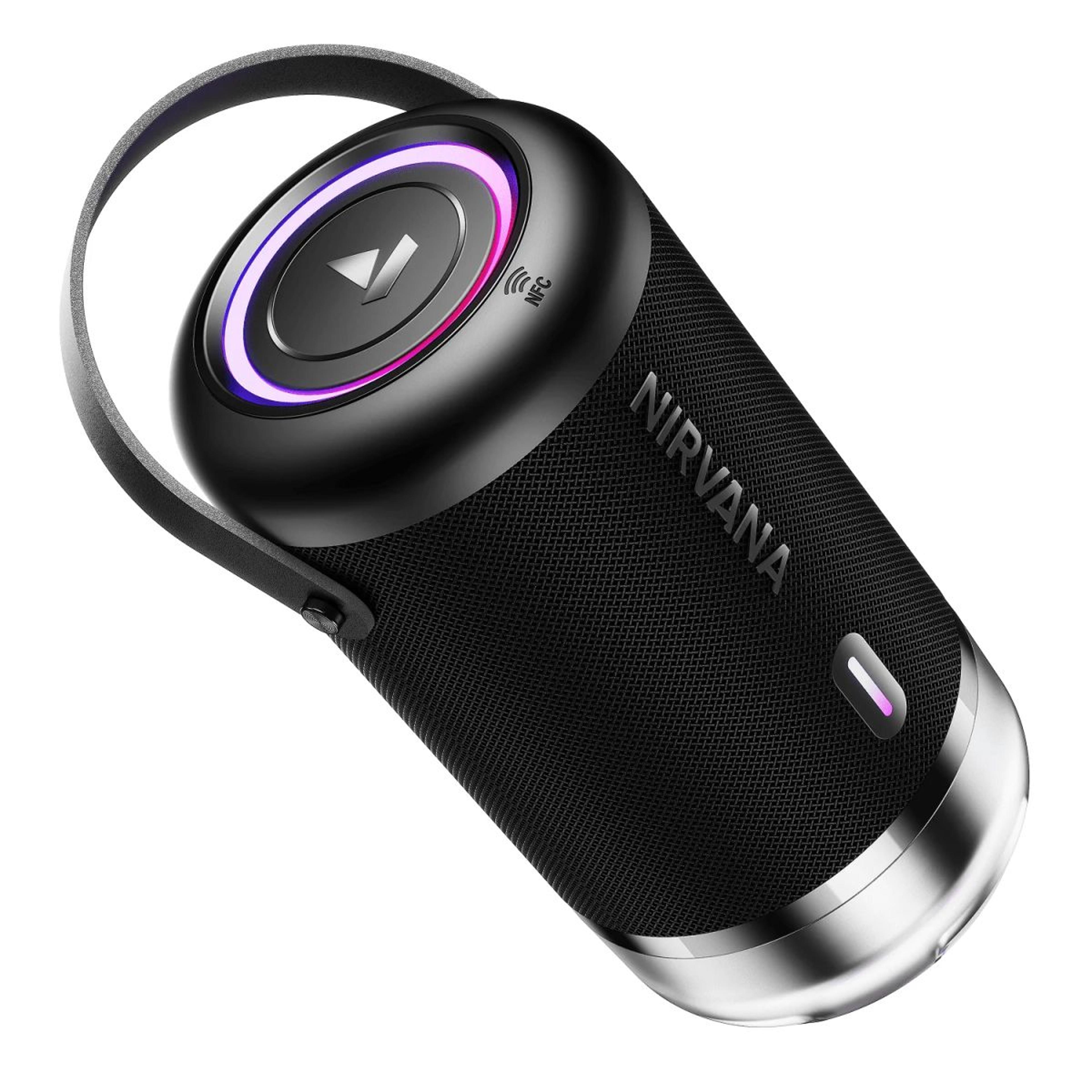 boAt Nirvana Luxe | Bluetooth Speaker with 100W Sound, 360° Spatial Audio & RGB LEDs