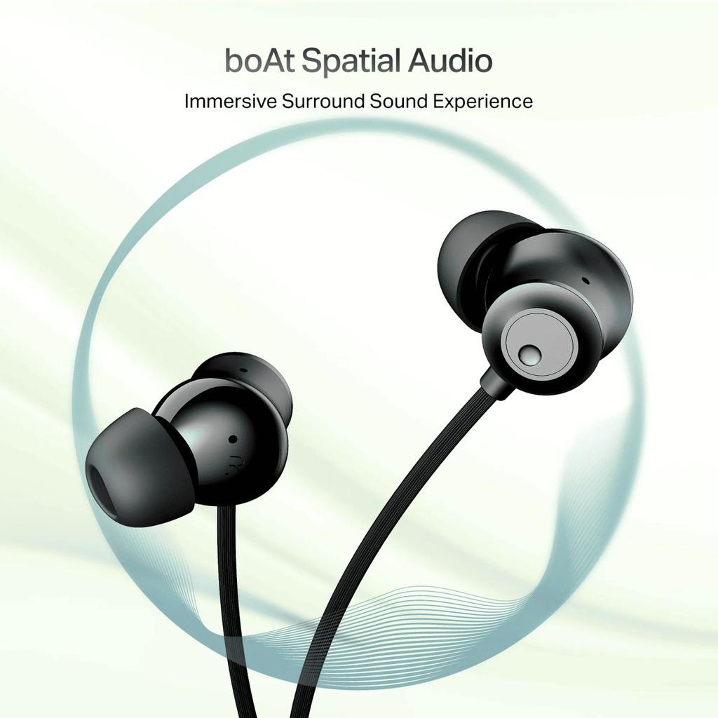 boAt Rockerz Prime 205 | Wireless Neckband with 50 Hours Playback, Spatial Audio, AI ENx™ Tech, Dual EQs & BEAST™ Mode — photo 3
