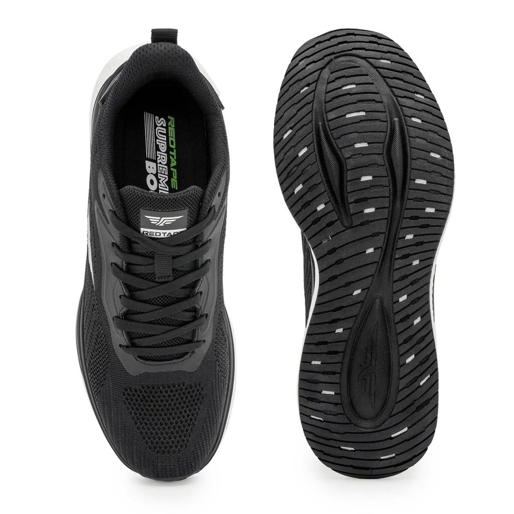 Athleisure Sports Shoes for Men in Black | Low Cut Shoes. — photo 5