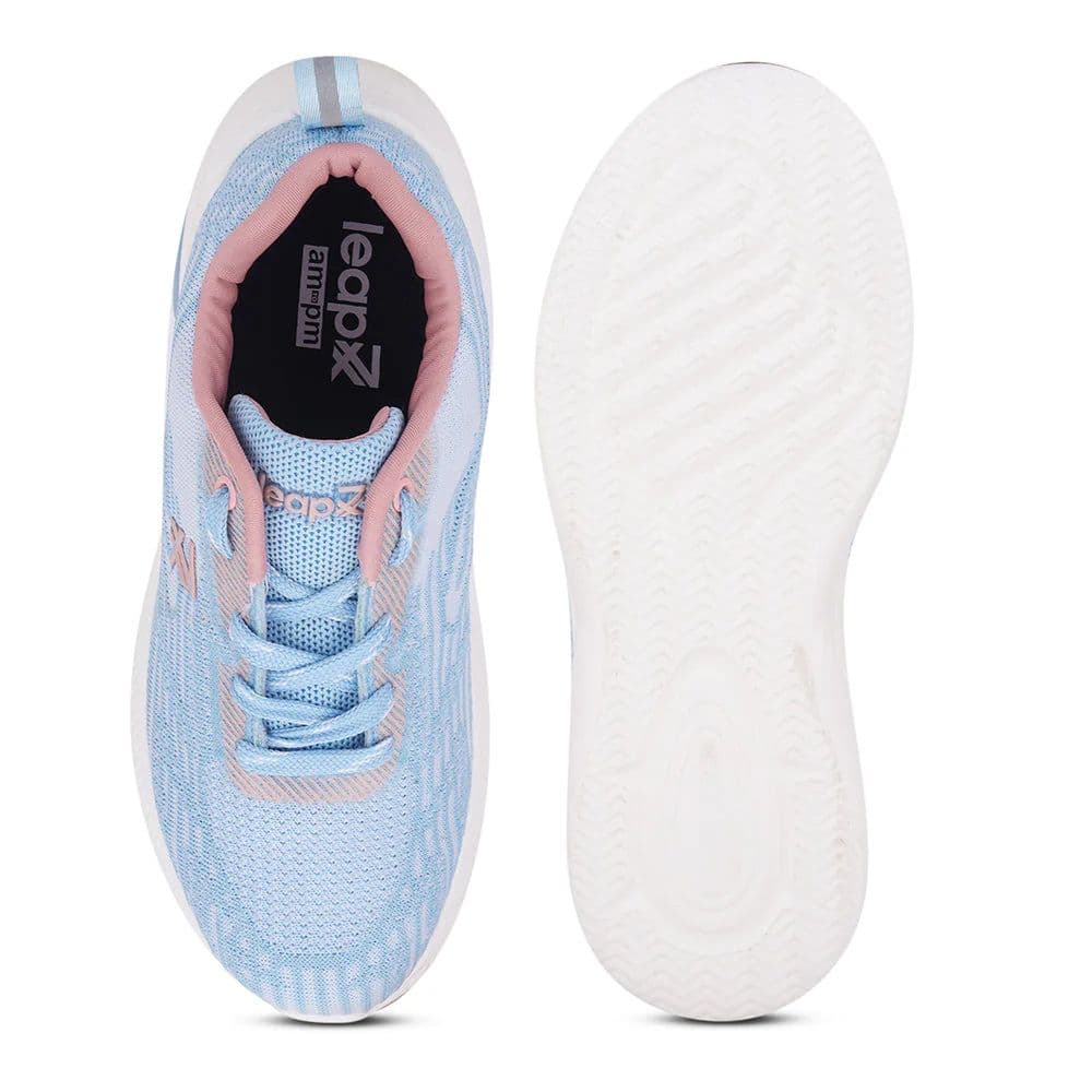 Leap7x By Liberty Women WEST-1 S.Blue Sports Lacing Shoes — photo 6