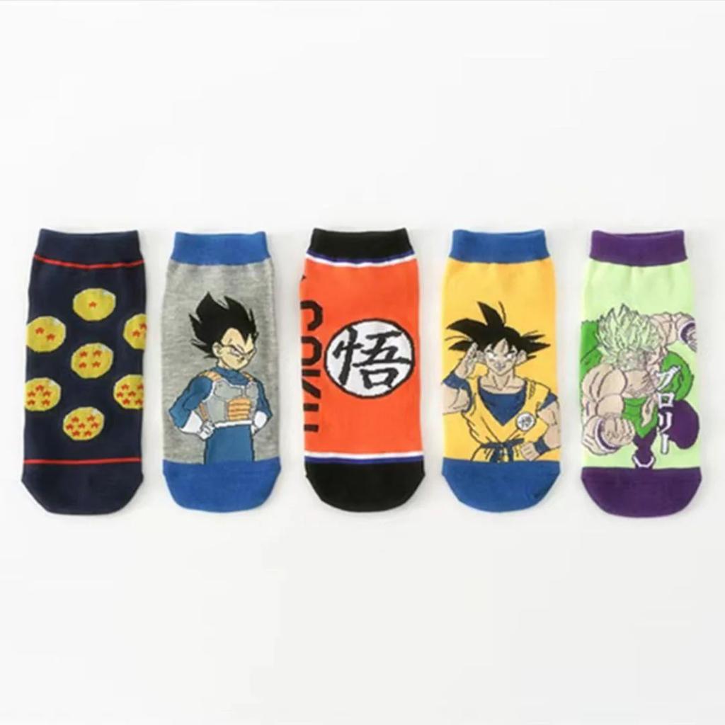 Dragon Ball Z Ankle Socks (Set of 5) | Soxy Anime Gift Set — photo 4
