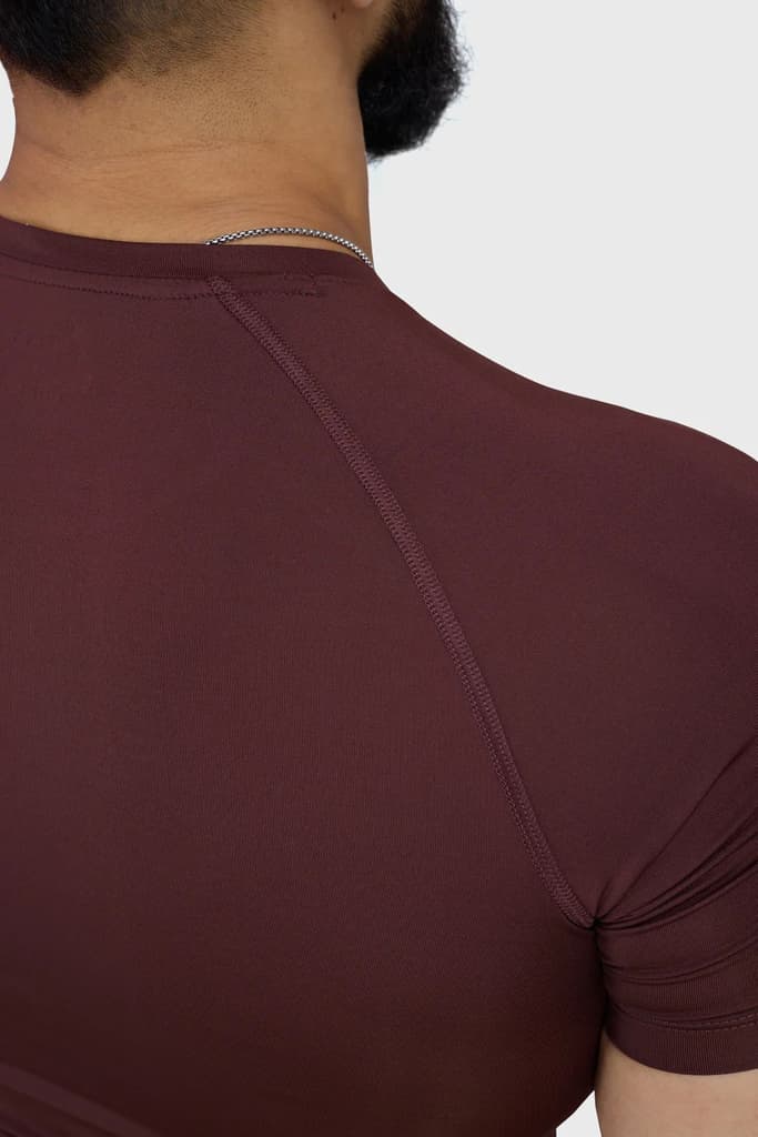 Compression T-shirt Brown — photo 5
