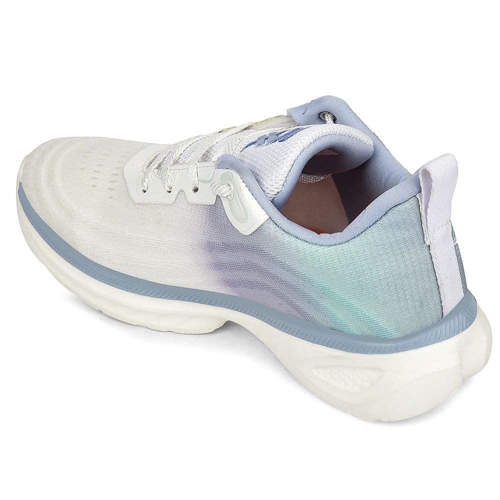 Leap7x Purple Sports Lacing Running Shoes For Women RWL-58 By Liberty — photo 5