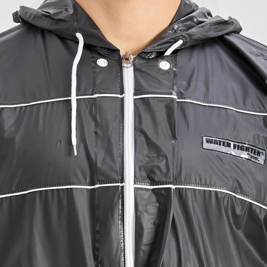 Zeel Unisex Solid Waterproof Raincoat