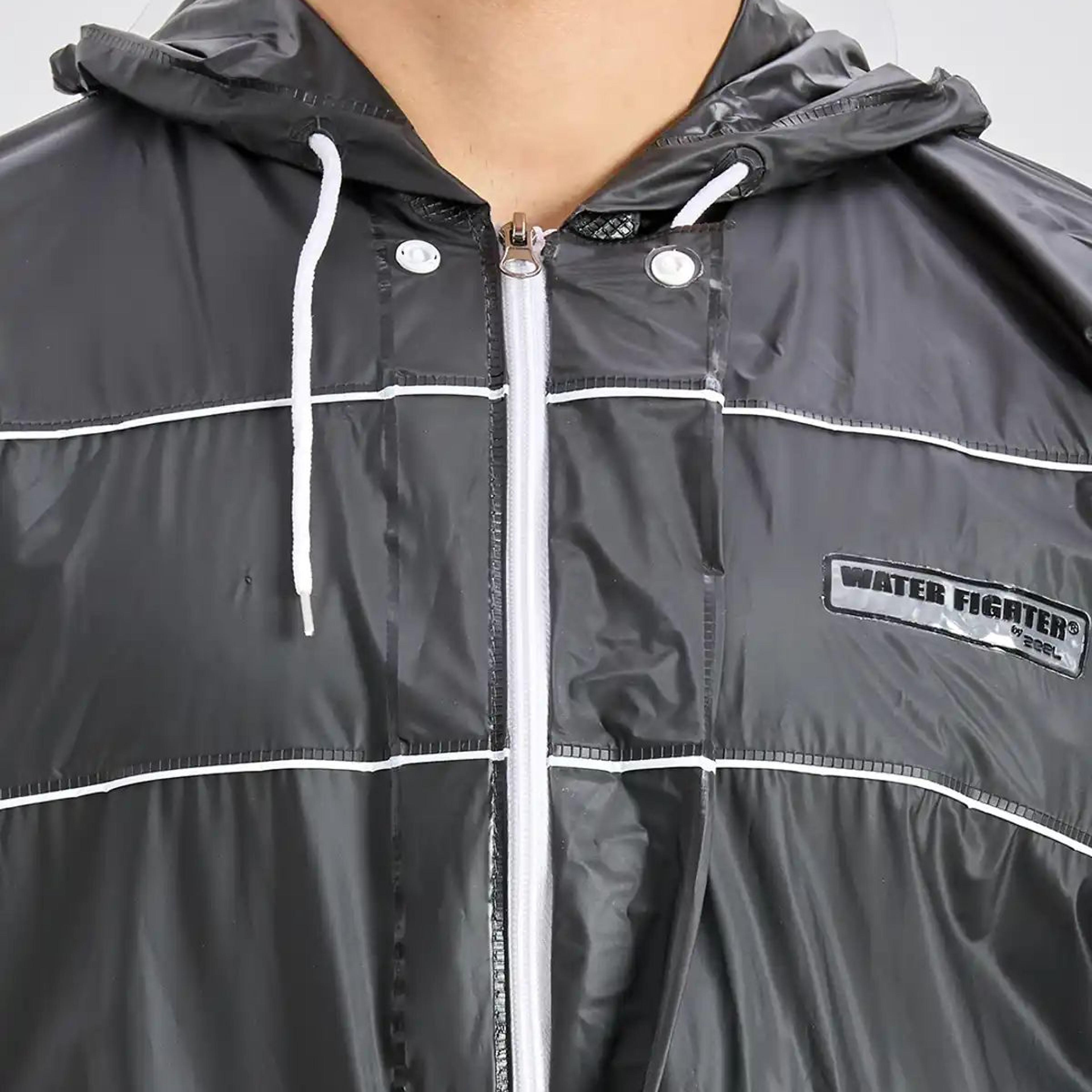 Zeel Unisex Solid Waterproof Raincoat