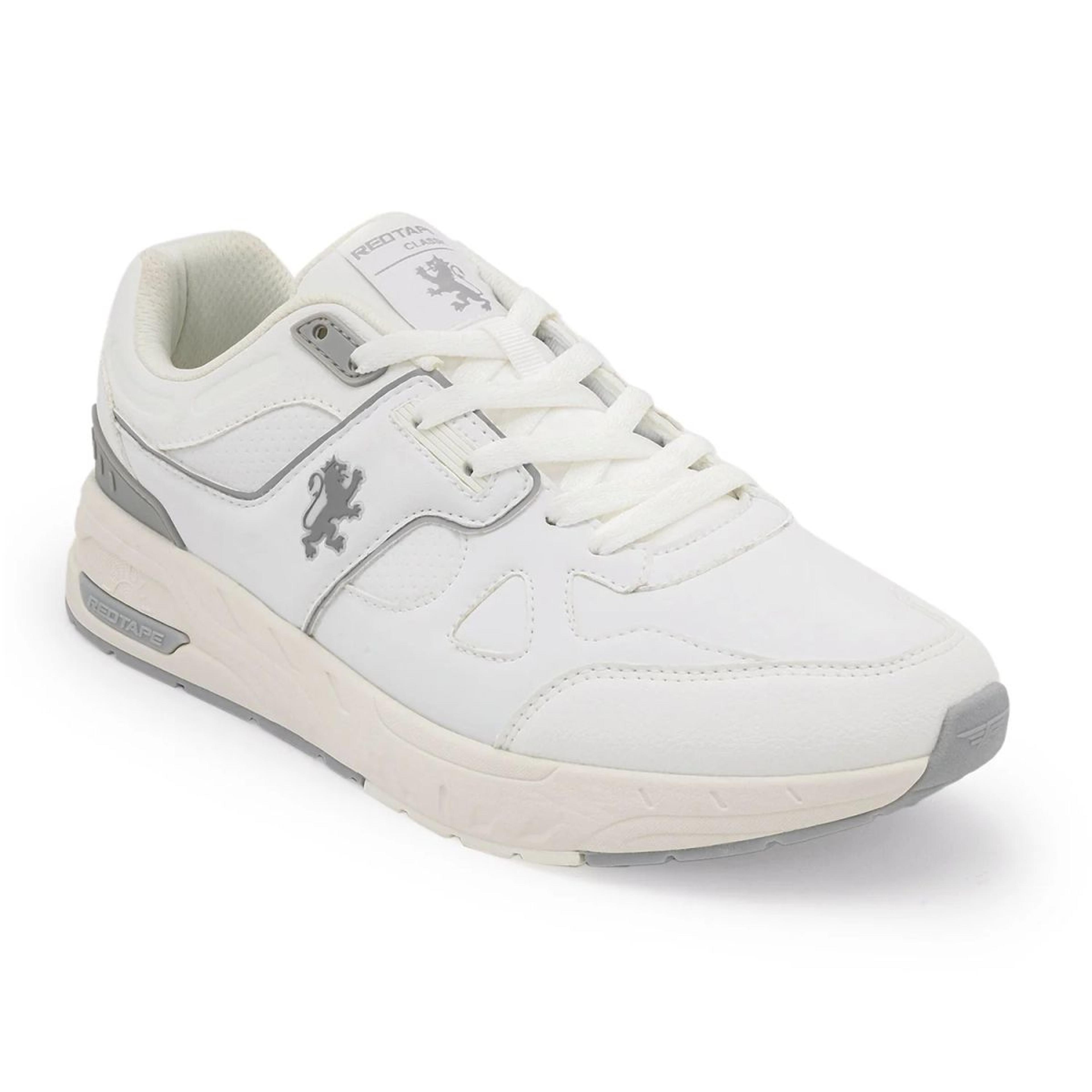 Sneakers for Men in White and Grey | Casual Shoes