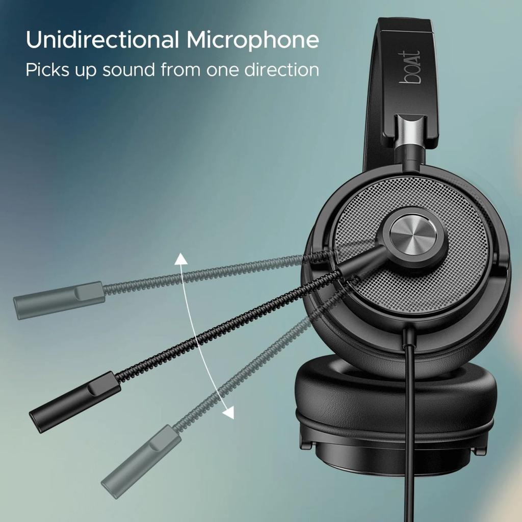 Bassheads 900 Pro | Wired Headphone with 40mm Drivers, 5W Power Output, 1.5m Cable Length, USB Plug & Play — photo 4