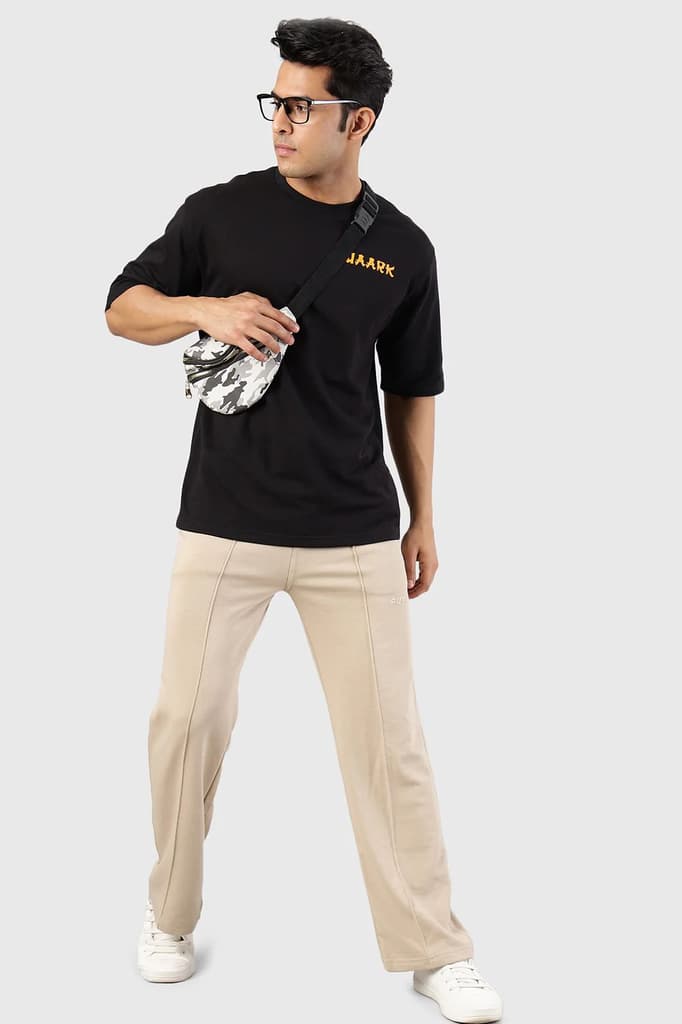 Pinnacle Straight Pants Beige — XS