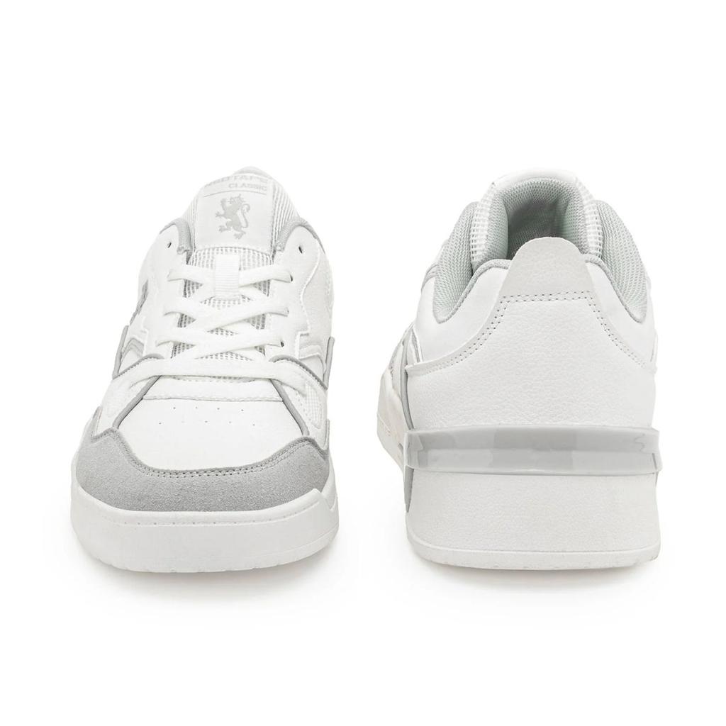 Sneakers for Men in White and Grey | Casual Low-Cut Lifestyle Shoes. — photo 4