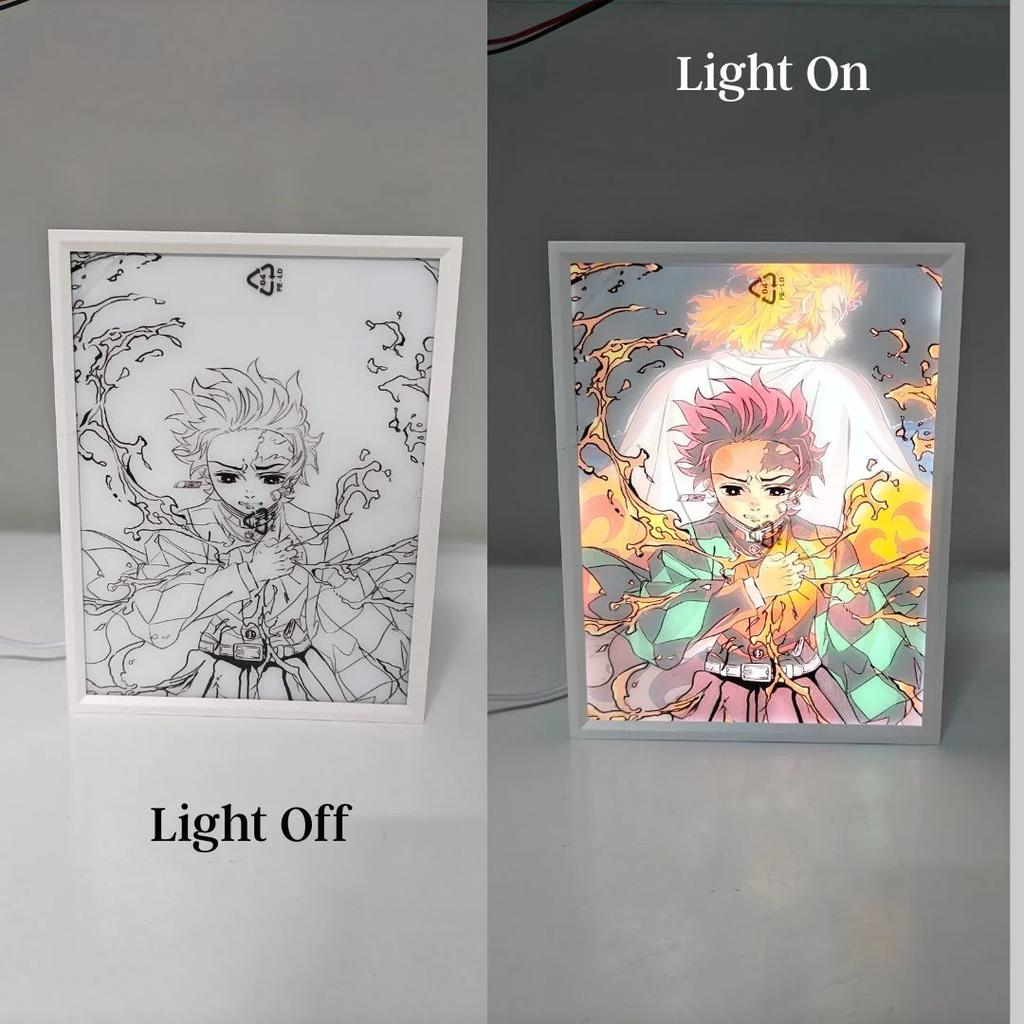Demon Slayer Light Painting – Kimetsu no Yaiba Warriors — photo 4