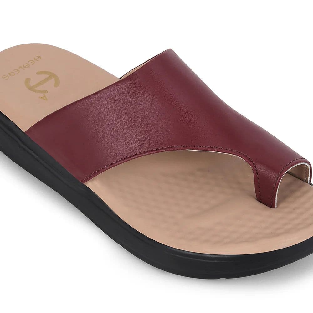 Healers Cherry Casual Toe Ring Slipper For Women ZUBIE-3E By Liberty — photo 5