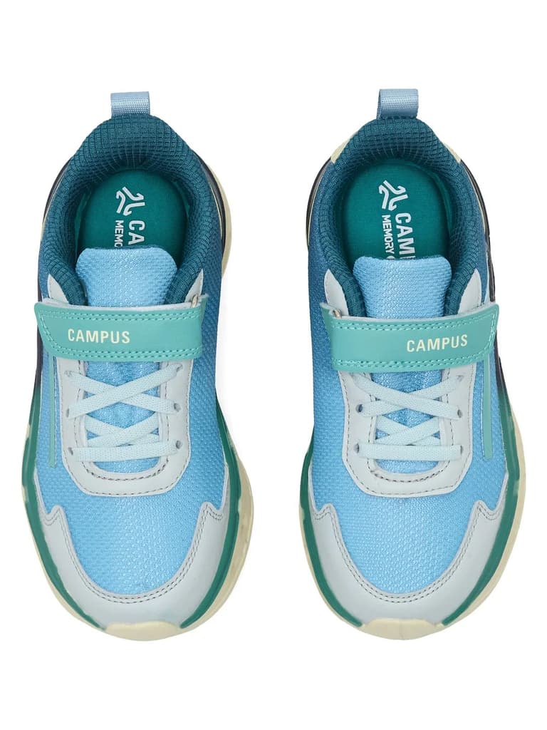 MUFFLE K Blue Kids Running Shoes — photo 6