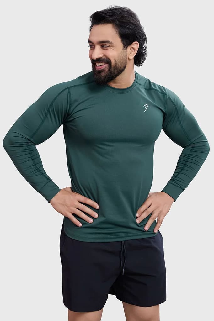 Rush Fullsleeves T-shirt Forest Green — photo 2