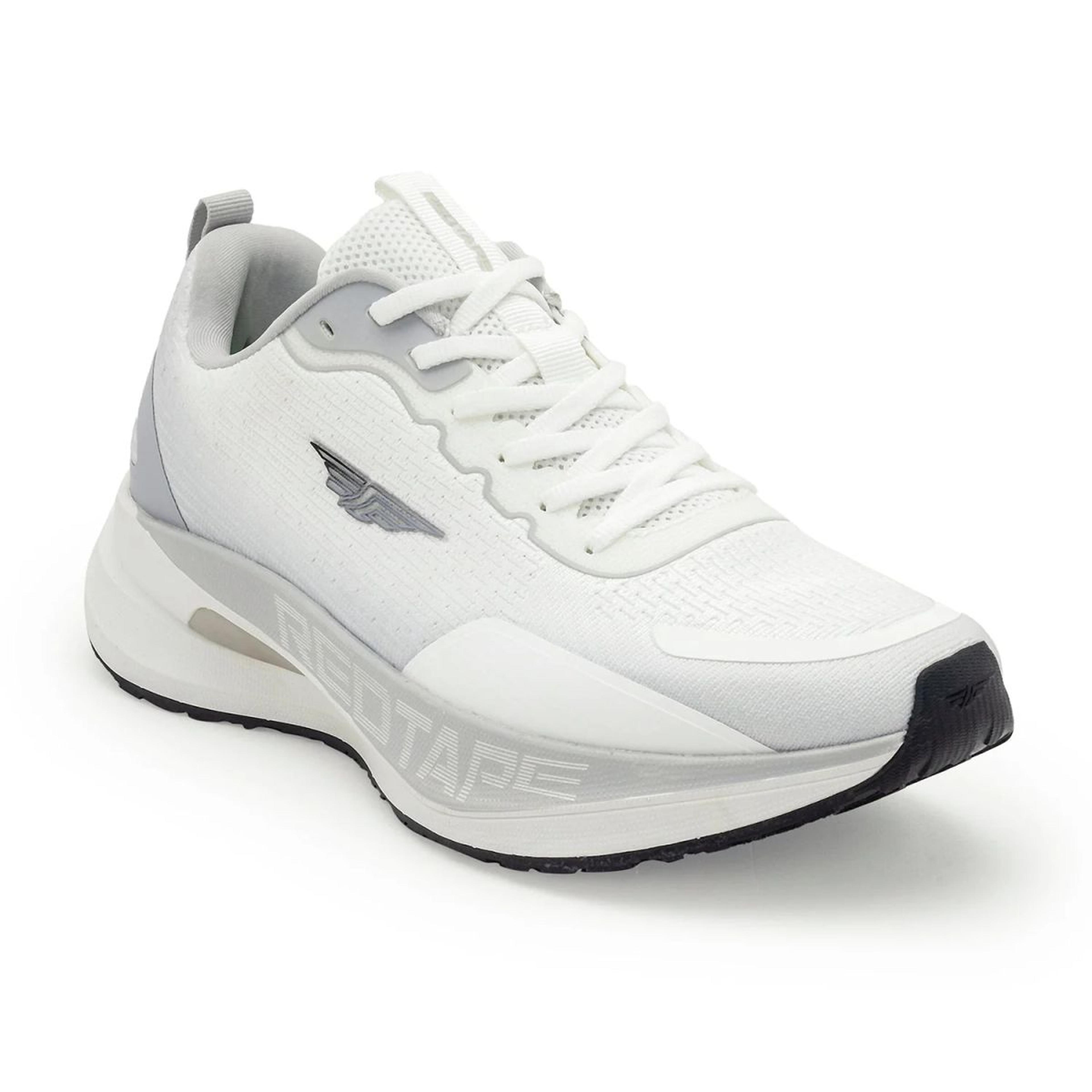 Athleisure Sports Shoes for Men in White and Grey | Low-Cut Shoes.