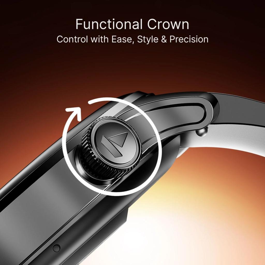 boAt Ultima Summit | Smartwatch with 1.43" AMOLED Display, Cloud Watch Faces, Emergency SOS, Functional Crown — photo 10
