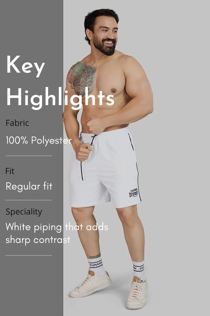 Grit Shorts White — photo 7
