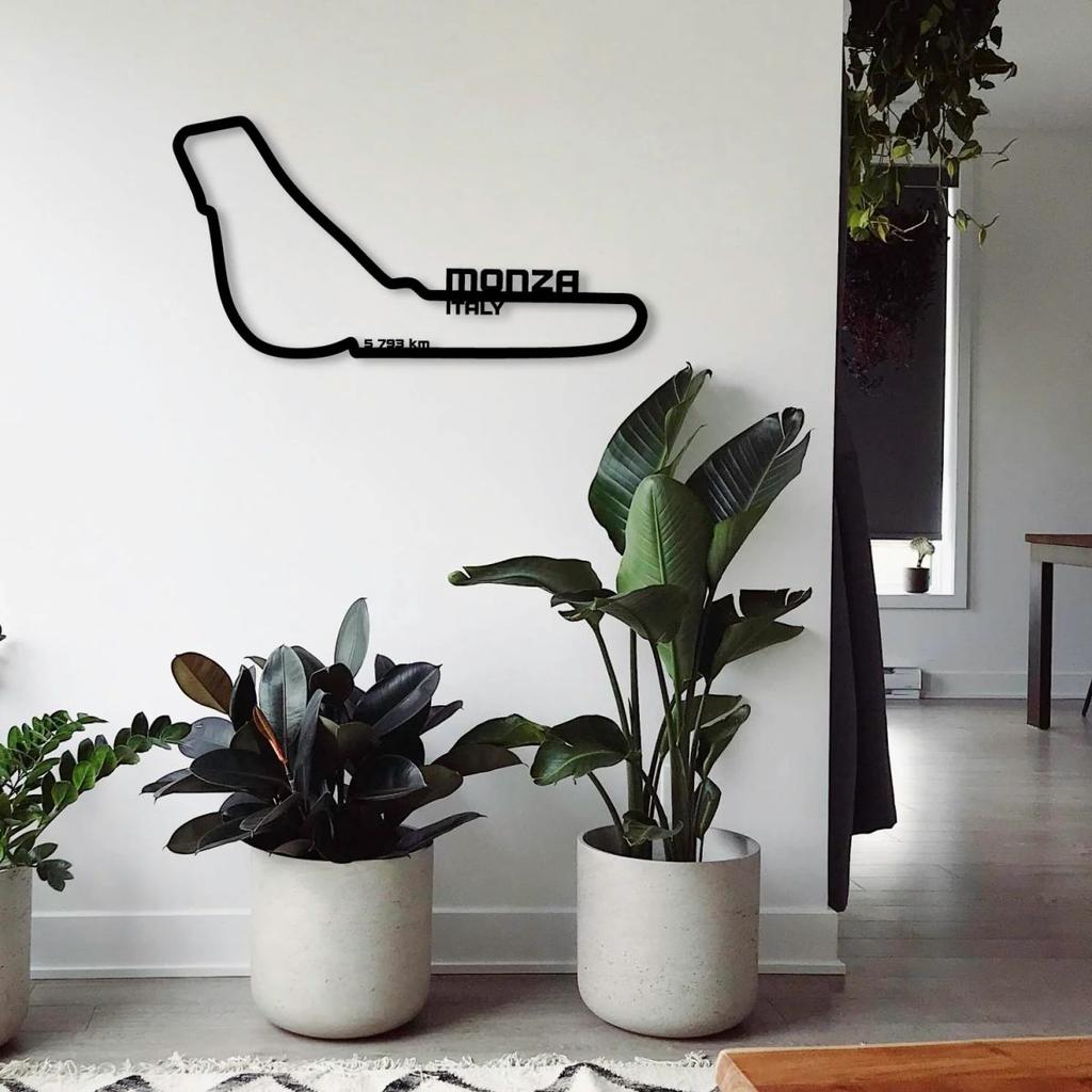 AUTODROMO NAZIONALE MONZA 2 METAL WALL ART — photo 2