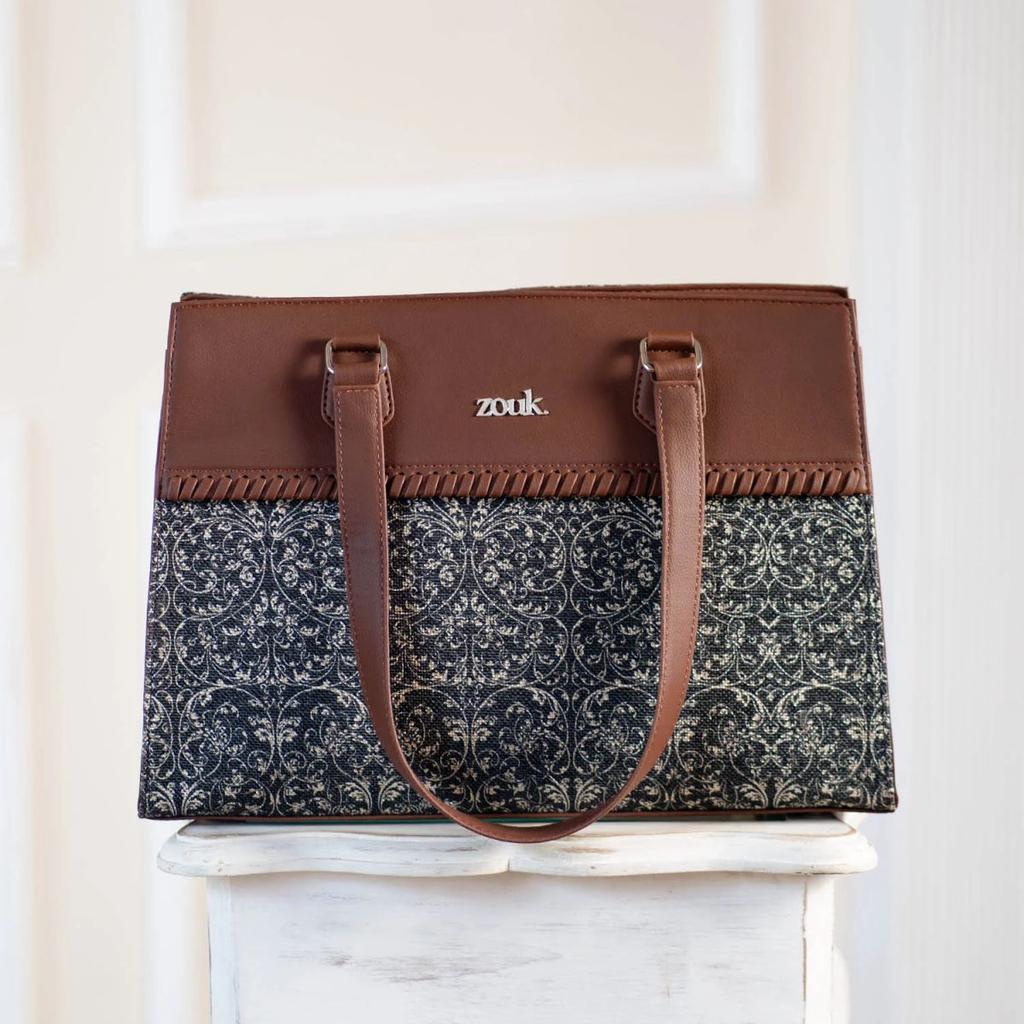 Lattice Lace Statement Business Bag & Lattice Lace Classic Zipper Wallet CFC Combo — photo 2