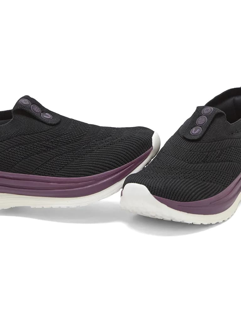 GLIMO Black Women's Walking Shoes — photo 7