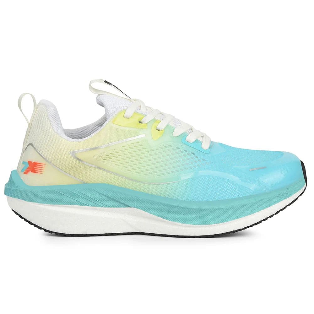 Leap7x Sea Green Sports Lacing Running Shoes For Men XLM-06 By Liberty — photo 2