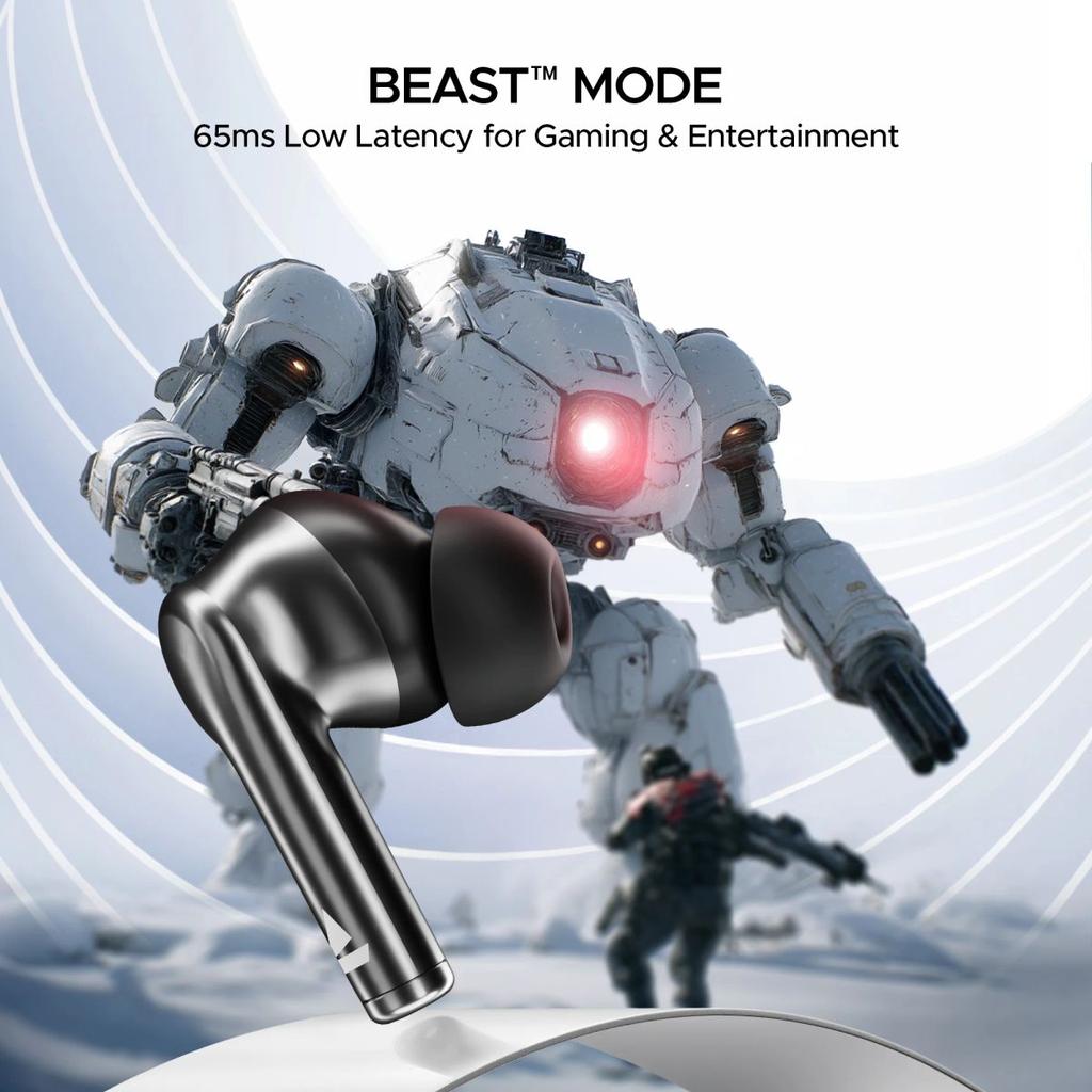 boAt Airdopes 141 Pro Buds | Wireless Earbuds with 60H Playback, ENx™ Technology, Sleek Metallic Finish, Bluetooth v5.3 — photo 7