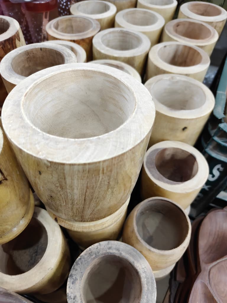 Wooden Bowl | Natural | Brown | Decorative