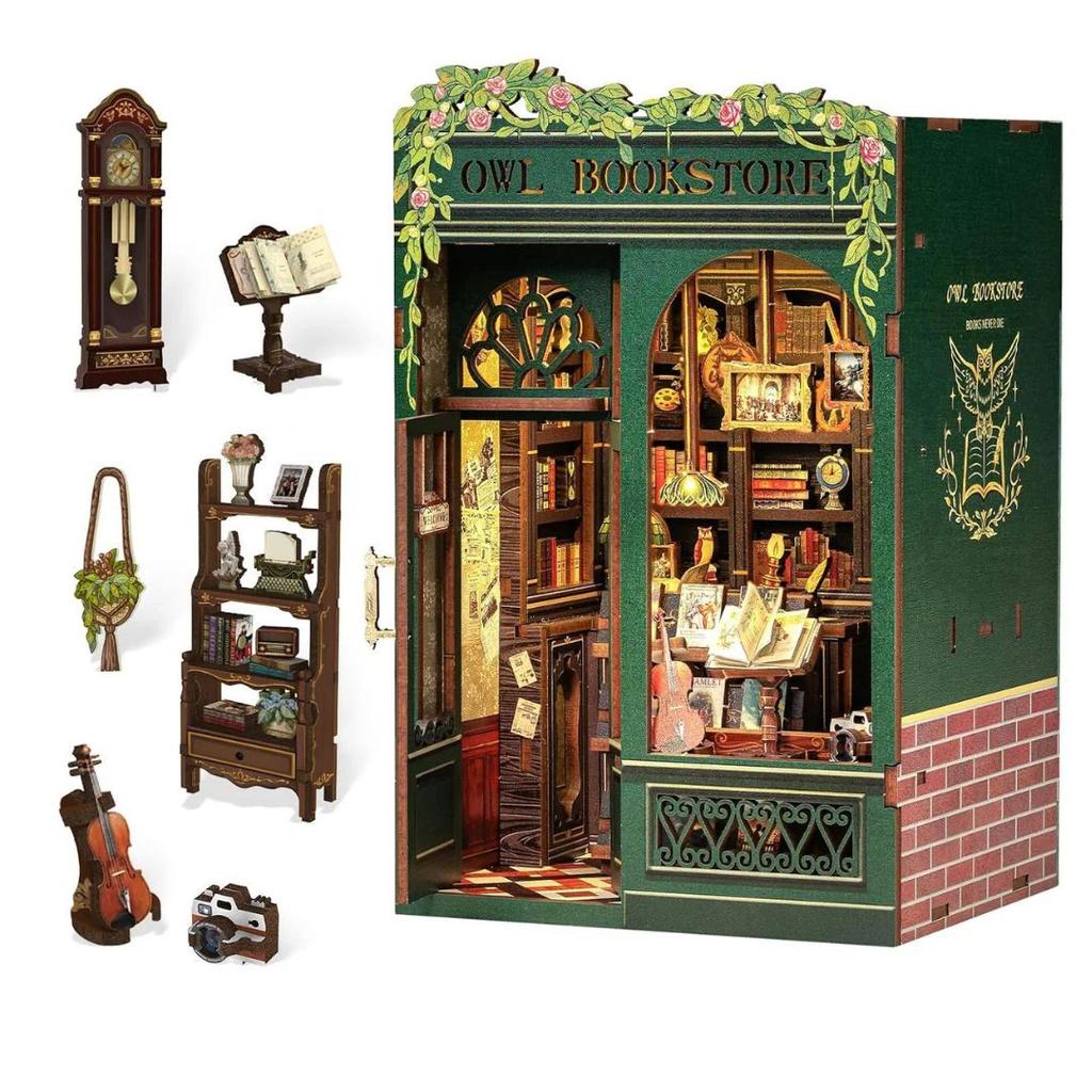 DIY Book Nook Kit | Renaissance-Inspired Miniature Model with LED — photo 3