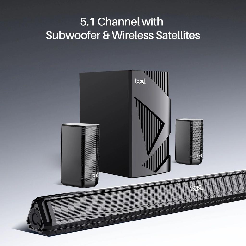 boAt Aavante Bar 3200D Pro | 400W Bluetooth Soundbar, 5.1 Surround Sound System, Dolby Audio, Wall Mountable — photo 3