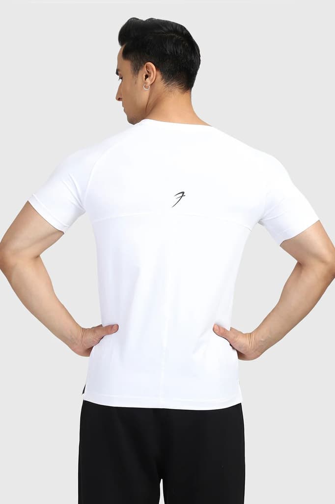 Sleek T-shirt White / Fuaark — photo 5