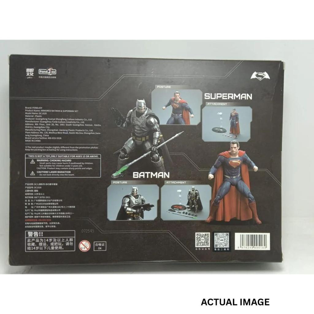 Batman And Superman Classic Edition Action Figure Set | Officially Licensed — photo 6